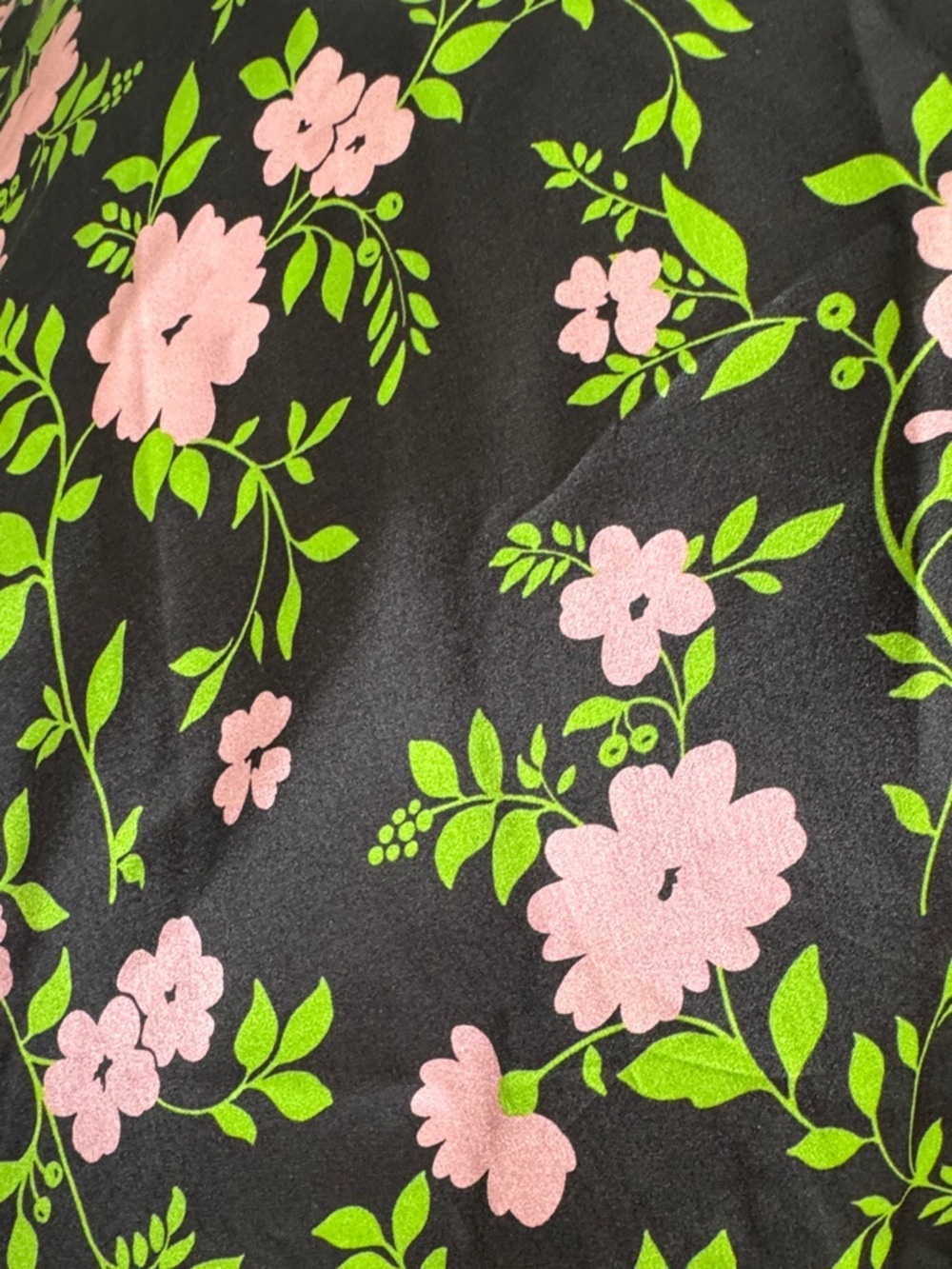 ZARA 100% Silk Asymmetric Floral Midi Dress – Size S - Picture 5 of 9